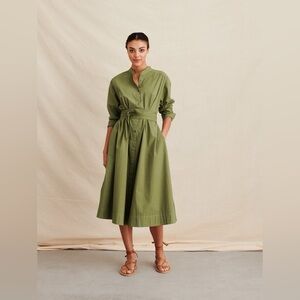 Alex Mill Shirtdress in Paper Cotton